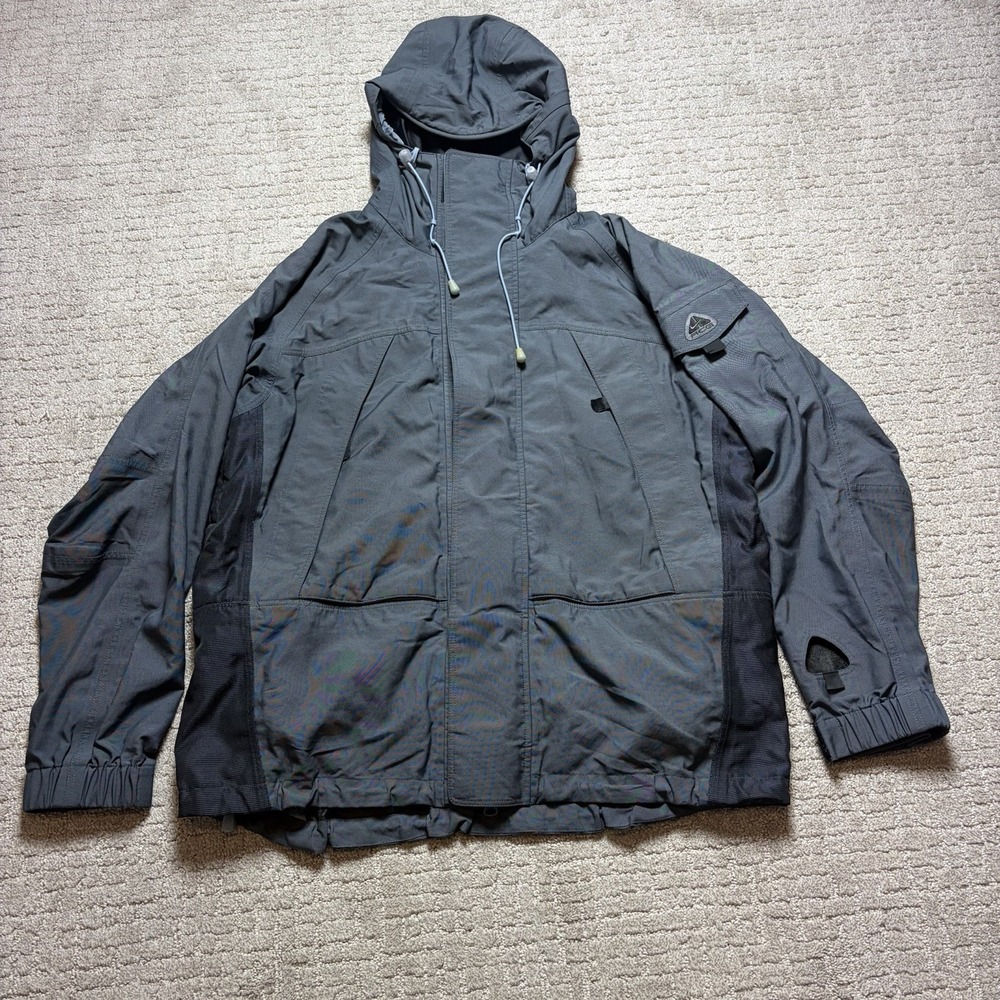Vintage Nike ACG Medium Outer Layer Level 3 Jacket Full Zip Hooded Y2K Rare Ski